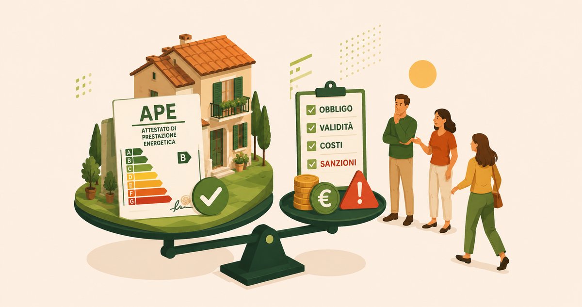 APE: obbligo, validità, costi e sanzioni | Guida completa 2026